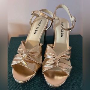 Anne Klein Velma platform sandals, brand new